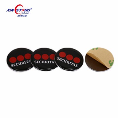 Resin Coated NFC Stickers for Metal Surfaces-On Metal NFC  Tag